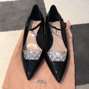 Authentic Miu Miu evening shoes